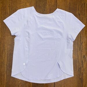 🍋LIKE NEW Lululemon SS Crew Light Lilac Tee